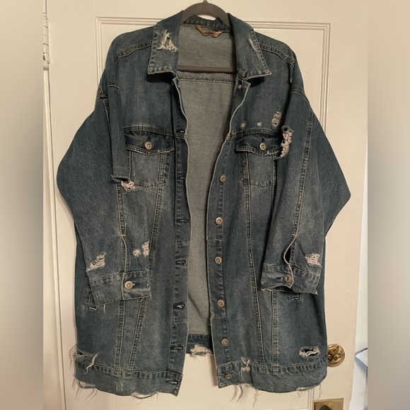 Highway Jeans Jackets & Blazers - Ripped Jean Jacket